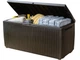 Ящик скриня для саду Keter Springwood Storagе Box 305 л коричневий 230406 - зображення 6