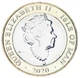Монета Остров Мэн 2 фунта 2020 Биметалл UNC Корабль Парусник - Mayflower - изображение 3