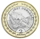 Монета Острів Мен 2 фунти 2025 Біметал UNC Мотоциклетні перегони - Joey Dunlop - зображення 1