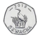 Монета colue 5 квача 2018 UNC Птахина Цапля - зображення 1