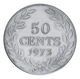 Монета Ліберія 50 центів 1973 AU-UNC - зображення 1