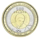 Монета Центральная Африка 500 франков 2024 (2025) Три-металл UNC - изображение 1