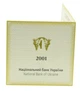 Сертифікат для монети України 10 гривень 2001 Срібло Proof 10-річчя Національного банку України (НБУ) - зображення 3