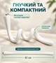 Гибкий держатель для видеоняни Baby Monitor и IP-камеры 42 см штатив — крепление без сверления, резьба 1/4″, белый - изображение 3