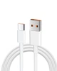Кабель быстрая зарядка Lexego USB Type-C - USB-A 6A 120W 1м для Xiaomi Redmi Poco Samsung ксяоми самсунга универсальный шнур на телефон планшет провод для передачи данных 480 Мбит/с Mi Turbo Charge Белый (XMC-ACS) - изображение 6