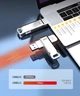 Флеш пам'ять USB DM PD168 512GB USB 3.2 Gen1 + Type-C Silver - зображення 4