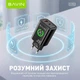Комплект Зарядное устройство Bavin PC2196Y-С 25W 2U+C + кабель Type-C - USB-A 18W Black (C-PC2196Y-C BK) - изображение 7