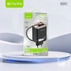 Сетевое зарядное устройство со встроенным кабелем Bavin PD 67W, USB-A 22.5W + кабель Type-C 70 см Gold (C-PC2089Y-C GD) - изображение 10