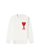 Светр AMI Paris Ami De Coeur White L - изображение 1