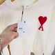 Светр AMI Paris Ami De Coeur White L - изображение 3