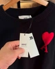 Светр AMI Paris Ami De Coeur Black M - зображення 4
