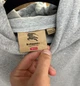 Худі Supreme x Burberry Box Logo Grey M - изображение 4