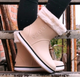 Женские теплые зимние резиновые полусапожки CROCS 41 р (26 см) бежевые - изображение 1
