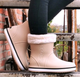 Женские теплые зимние резиновые полусапожки CROCS 41 р (26 см) бежевые - изображение 7