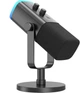 Ігровий динамічний мікрофон Fifine AM8 XLR/USB з RGB підсвіткою (Чорний) - зображення 2