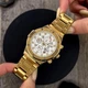 Наручний годинник Forsining 6914 Gold-White Steel - изображение 3