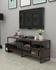 Тумба-стеллаж под телевизор в стиле лофт EcoLoft Меридо DSP-1526-8 - изображение 3