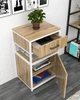 Тумба с ящиком в стиле лофт EcoLoft Мирена DSP-1516W-1 - изображение 3