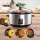 Керамическая медленноварка Royalty Line RL-SLC1012 3,5 л — 240 Вт, Low/High/Warm - изображение 2
