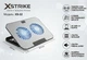 Охлаждающая подставка для ноутбука XSTRIKE XS-22 - Двойное LED-охлаждение, 6 уровней наклона, 2xUSB (до 17") - изображение 1