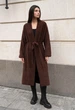 Жіночий кардиган стаф коричневий класичний вовняний Staff brown M-L (406759) - зображення 1