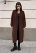 Жіночий кардиган стаф коричневий класичний вовняний Staff brown M-L (406759) - зображення 3