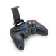 Геймпад бездротової XO GP6 A для PS4 Bluetooth/Wired, 17 кнопок, (Black/Red), 3.7V, 600mAh, 200g. black+blue. Box - изображение 1