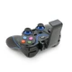Геймпад бездротової XO GP6 A для PS4 Bluetooth/Wired, 17 кнопок, (Black/Red), 3.7V, 600mAh, 200g. black+blue. Box - изображение 3