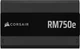 Блок живлення 750 Вт, Corsair RM750e, Black, модульний, 80+ Gold, 12 см, 2xMolex / 6xSATA / 1x16-pin / 3x6+2-pin / 2x4+4-pin / 1x20+4-pin, захист OVP/UVP/SCP/OTP/OPP (CP-9020295-EU) - зображення 4