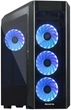 Корпус Chieftec SCORPION III GL-03B-OP 4x120mm A-RGB, ATX, Midi-Tower, без БЖ, Чорний(TDB_0F2E7E0A39E9) - зображення 2