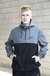 Мужской анорак Nike President серо-черный, ветровка с капюшоном на осень 3XL - изображение 7