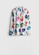 Пижамная рубашка Primark boyfriend pyjamas long sleeve XXS для дома и сна Комбинированный (10366) - изображение 4