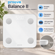 Умные весы Proove Balance II LED-дисплей до 180 кг 28x28x2.4 см Белый (679200003) - изображение 2
