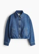 Джинсова куртка H&M 18649 Синій S (1330) - зображення 3