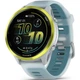 Смарт-годинник Garmin Forerunner 570 (47 мм) з жовтим безелем та силіконовим ремінцем бірюзового кольору (010-02971-01) - изображение 1