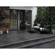 Ступенька из керамогранита Highbrook Anthracite Steptread антрацитовая 8x598x298 мм - изображение 2