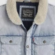 Теплый жилет джинсовый мужской Levi`s 648385496 M Голубой (1162822427) - изображение 6