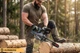 Pilarka łańcuchowa akumulatorowa Humberg HM-436 + 2x aku 4AH Czarna - obraz 8