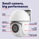 IP-Камера Trust 3900 Super HD, microSD, motion detection, білий - зображення 4