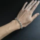 Серебряный браслет с топазом Лондон Блю 8.502ct, вес изделия 11,85 гр (2205531) - изображение 6