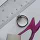 Срібне кільце з містик топазом 0.613ct, вага виробу 1,64 г (2191308) - зображення 4