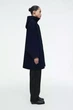 Пальто жіноче COS oversized double-faced wool coat 1258271001 M Темний синій - зображення 3