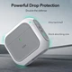 Чехол для наушников ESR Orbit Halolock для AirPods 4 White with MagSafe (4894240217603) - изображение 4