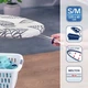 Покриття для прасувальної дошки з парогенератором Leifheit Perfect Steam Airboard Express Universal S/М 125х40 см (71613) - изображение 3