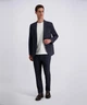 Мужские брюки Pierre Cardin синий меланж (костюмные) размер 54 - изображение 6