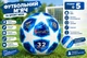 Мяч футбольный TK Sport Meik №5 420 грамм Бело-синий поставляеться накачаным на 90% (C 55989/3) - изображение 3