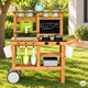 Дитяча грязьова кухня Ecotoys з дошкою для крейди TL055015 (5905817013357) - зображення 9