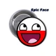 Roblox Epic Face Smile | Эпик Фейс Смайл | Комплект набор из 4 значков, 58 мм (02) Украина, Польша, Германия, ЕС - изображение 3