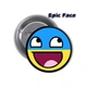 Roblox Epic Face Smile | Эпик Фейс Смайл | Комплект набор из 4 значков, 58 мм (02) Украина, Польша, Германия, ЕС - изображение 2