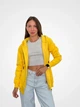 Женское однотонное худи на молнии Pink Daisy Желтый M (5021) - изображение 4